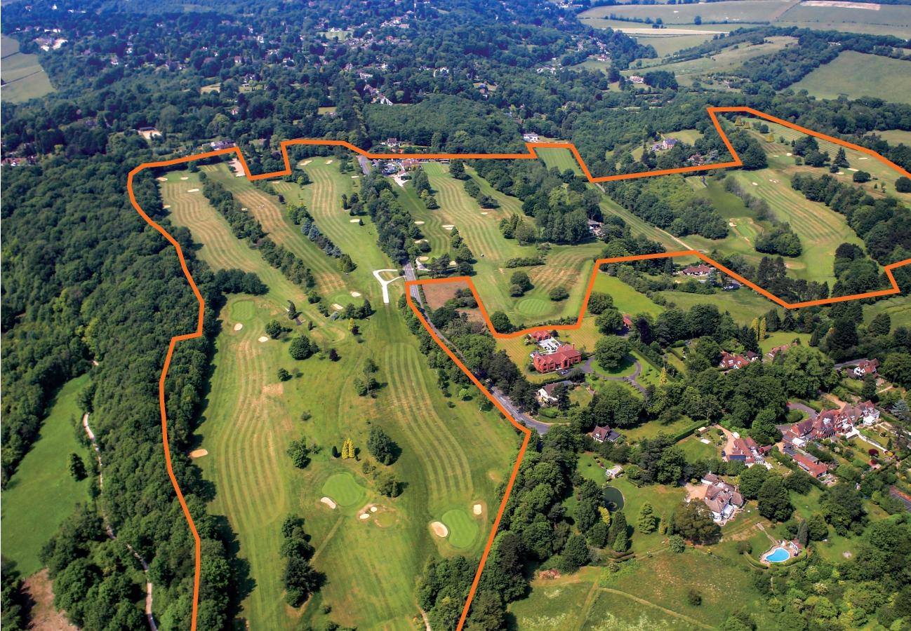 North Downs Golf Club<br>Northdown Road, Woldingham<br>Caterham<br>Surrey<br>CR3 7AA